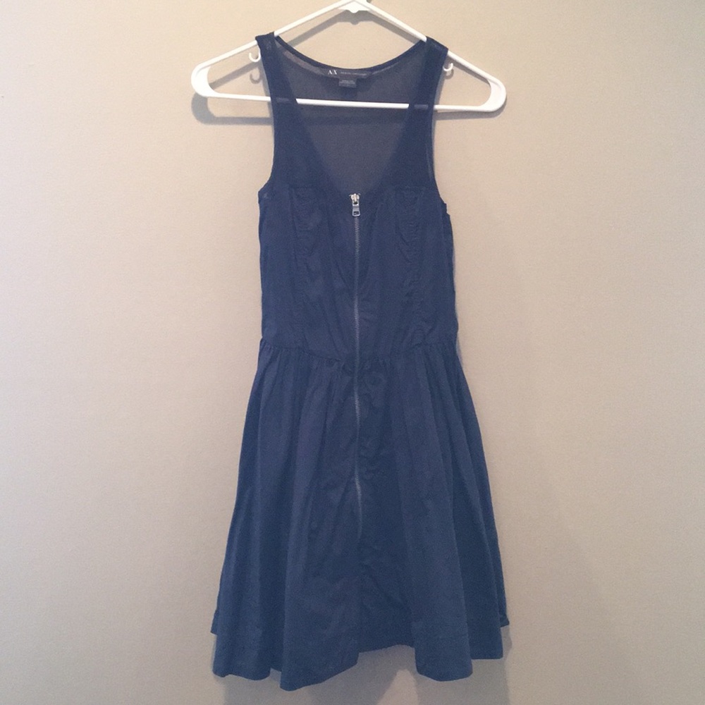 Armani Exchange Navy Sundress